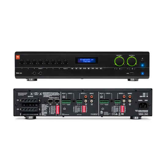 JBL 混音功放VMA-160、VMA-1120、VMA-1240