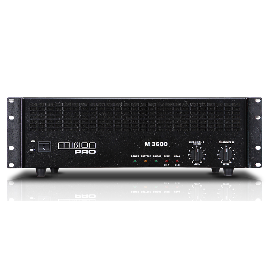 MISSION美聲M3600兩通道功放800W×2