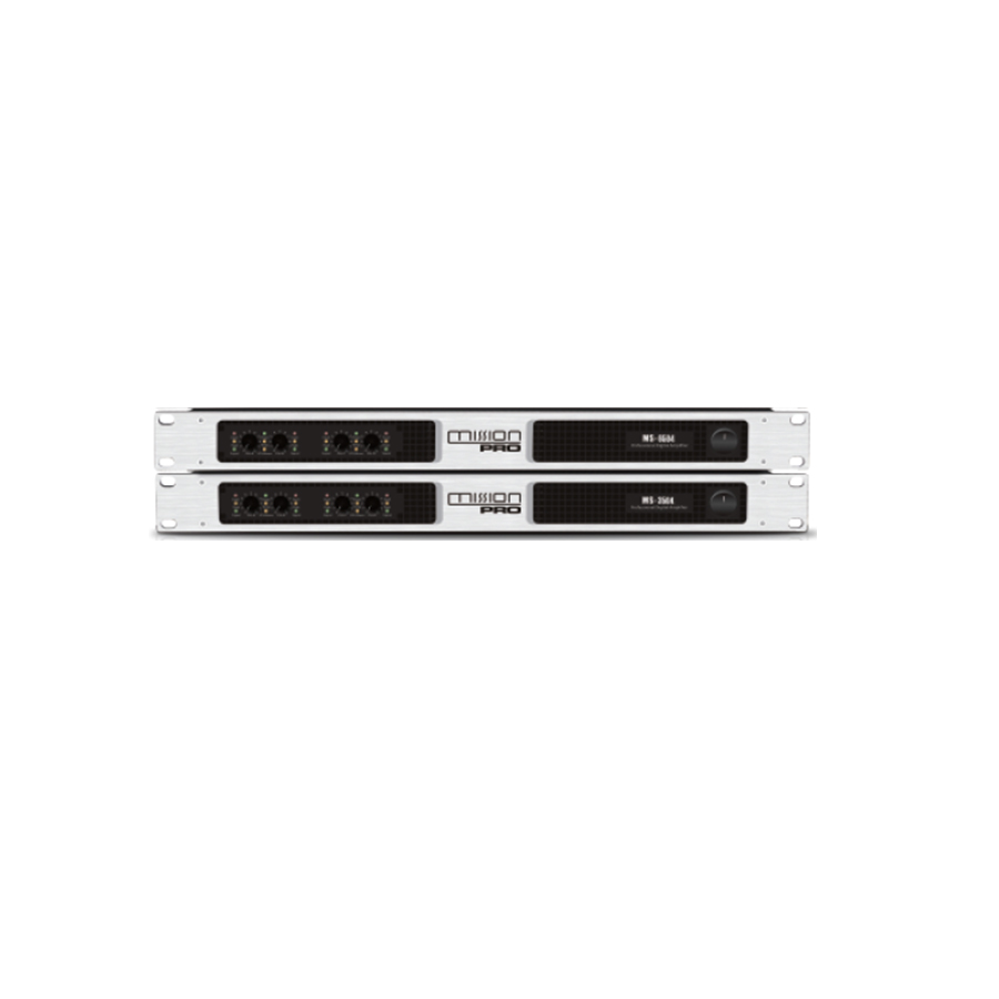 MISSION 美聲MS1004D四通道數(shù)字功放1000W×4 帶DANTE通訊